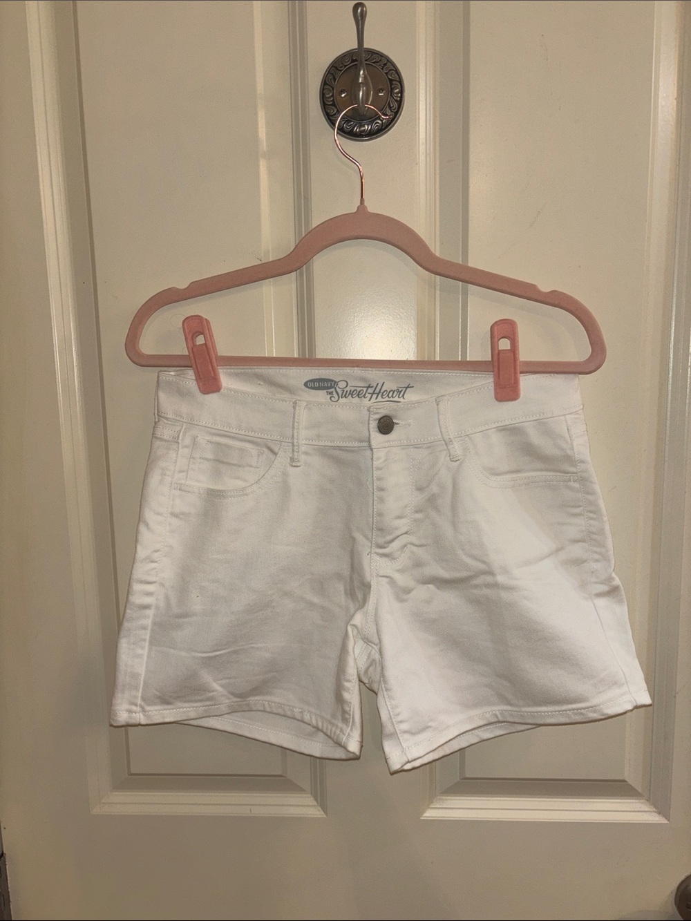 Old Navy White Denim Shorts